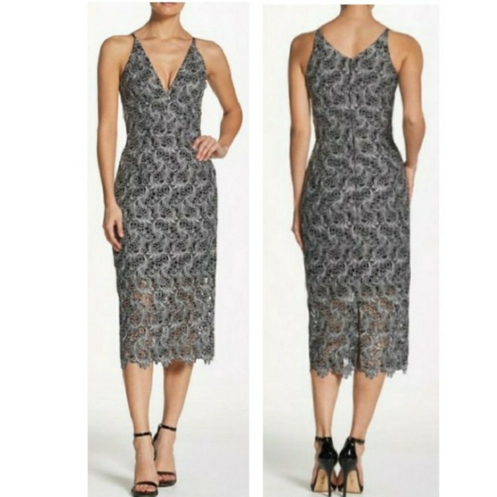 Dress the Population tea length dress